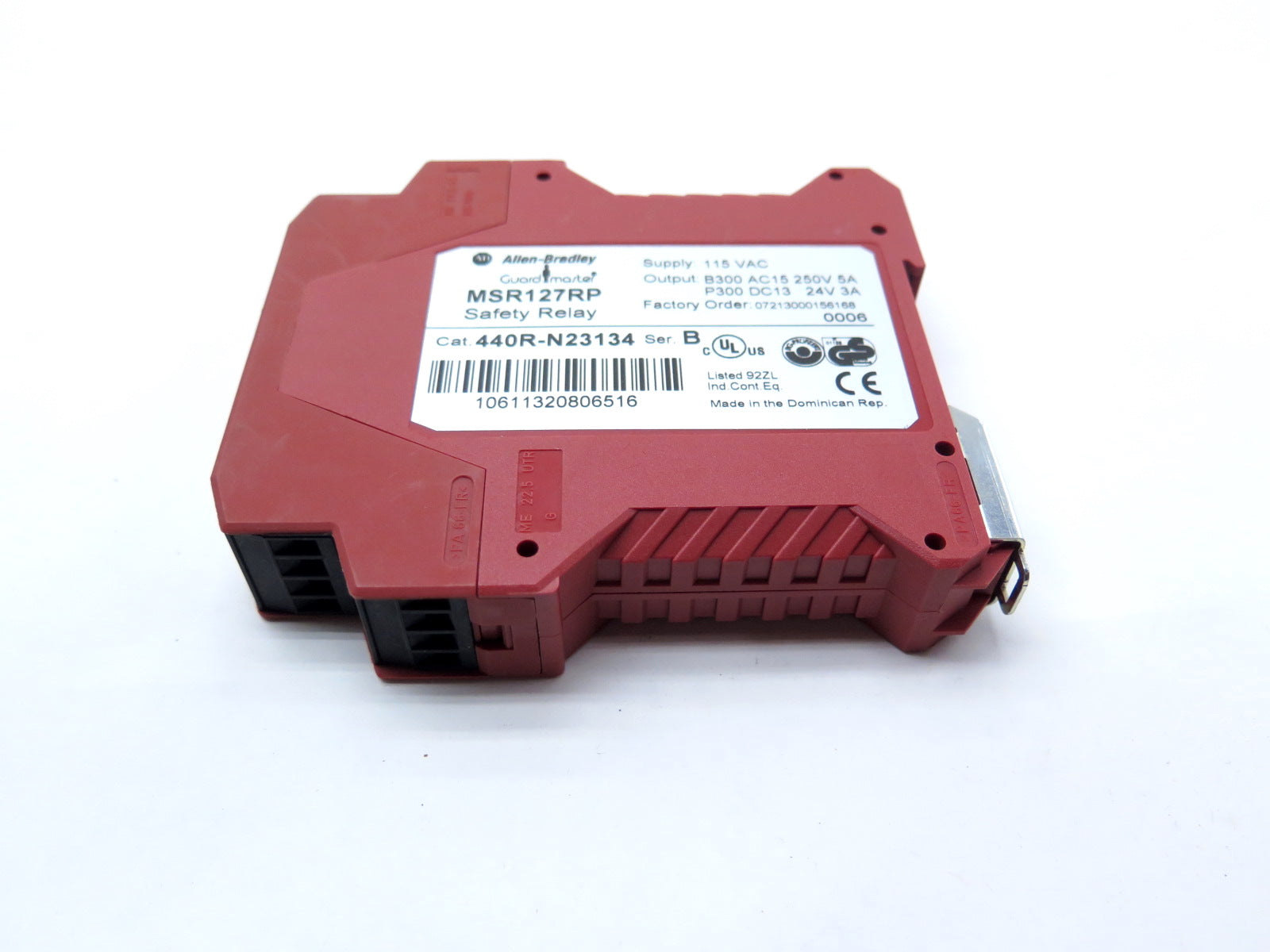 Allen-Bradley 440R-N23134 Ser.B MSR127RP Safety Relay - Advance Operations