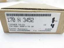 Load image into Gallery viewer, Bussmann 170 N 3452 Power Fuse TYPOWER SILCU 75A 660V LOT OF 4 - Advance Operations
