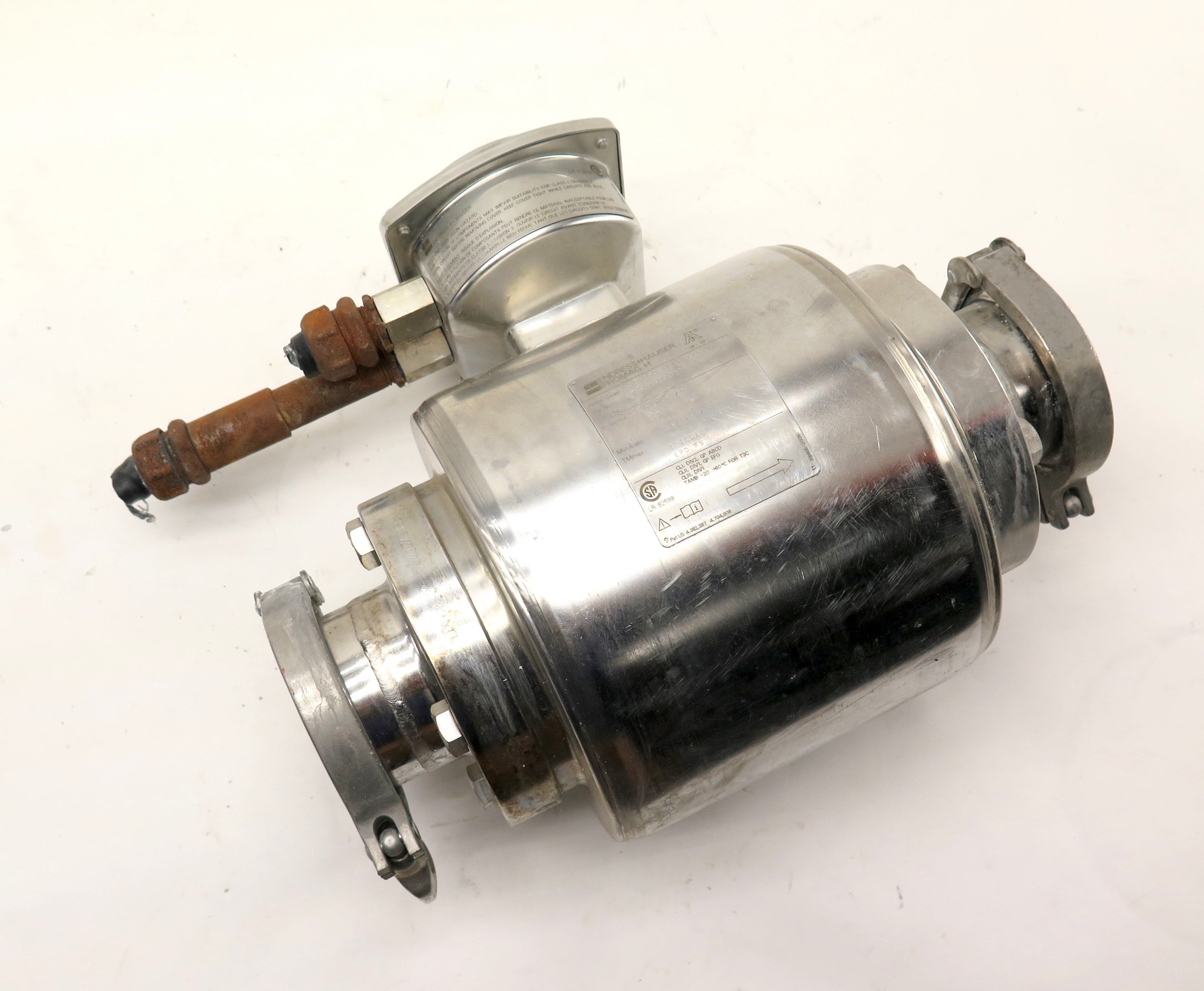 Endress + Hauser 33HP80-FCAFC11FXXX Promag H Stainless Steel Flow Meter - Advance Operations