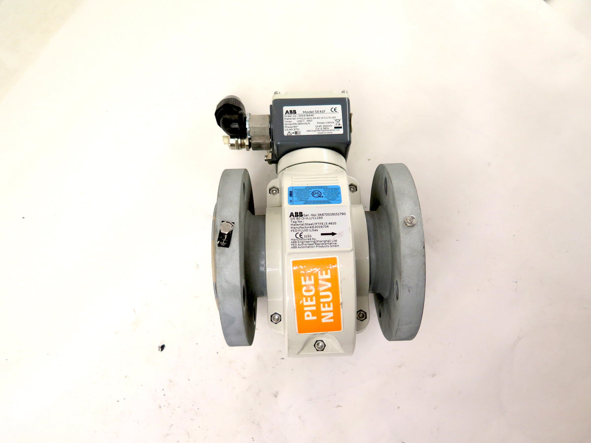 ABB Model SE41F 502478446 DN 80 3in CL150 Electromagnetic Flow Meter - Advance Operations