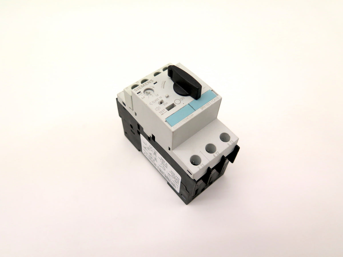 Siemens 3RV1021-1CA10 Sirius Manual Motor Starter - Advance Operations