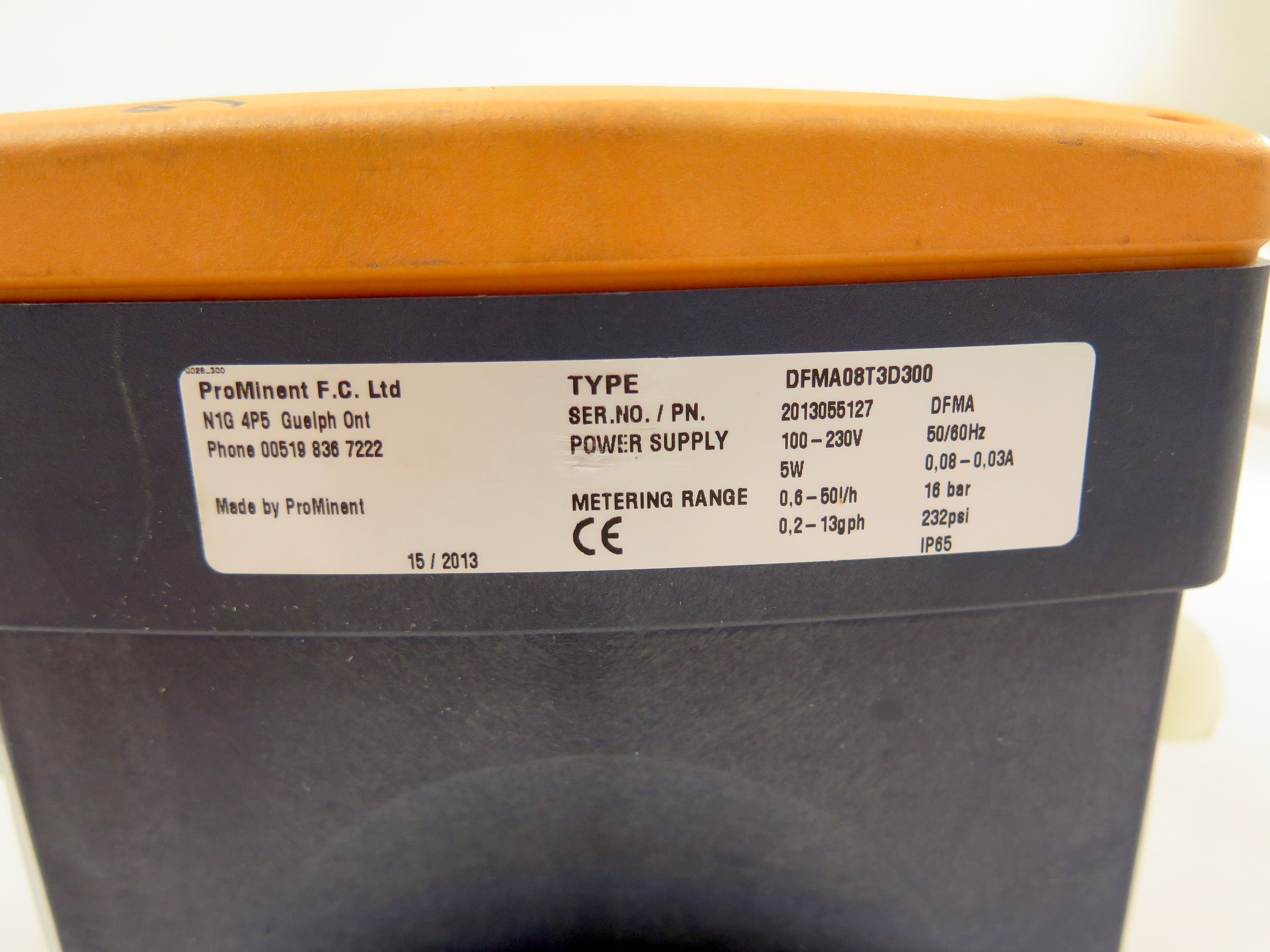 ProMinent DFMA08T3D300 DulcoFlow Ultrasonic Flow Meter - Advance Operations