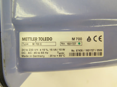 Mettler Toledo M 700 C Modular Transmitter Conductivity - Advance Operations