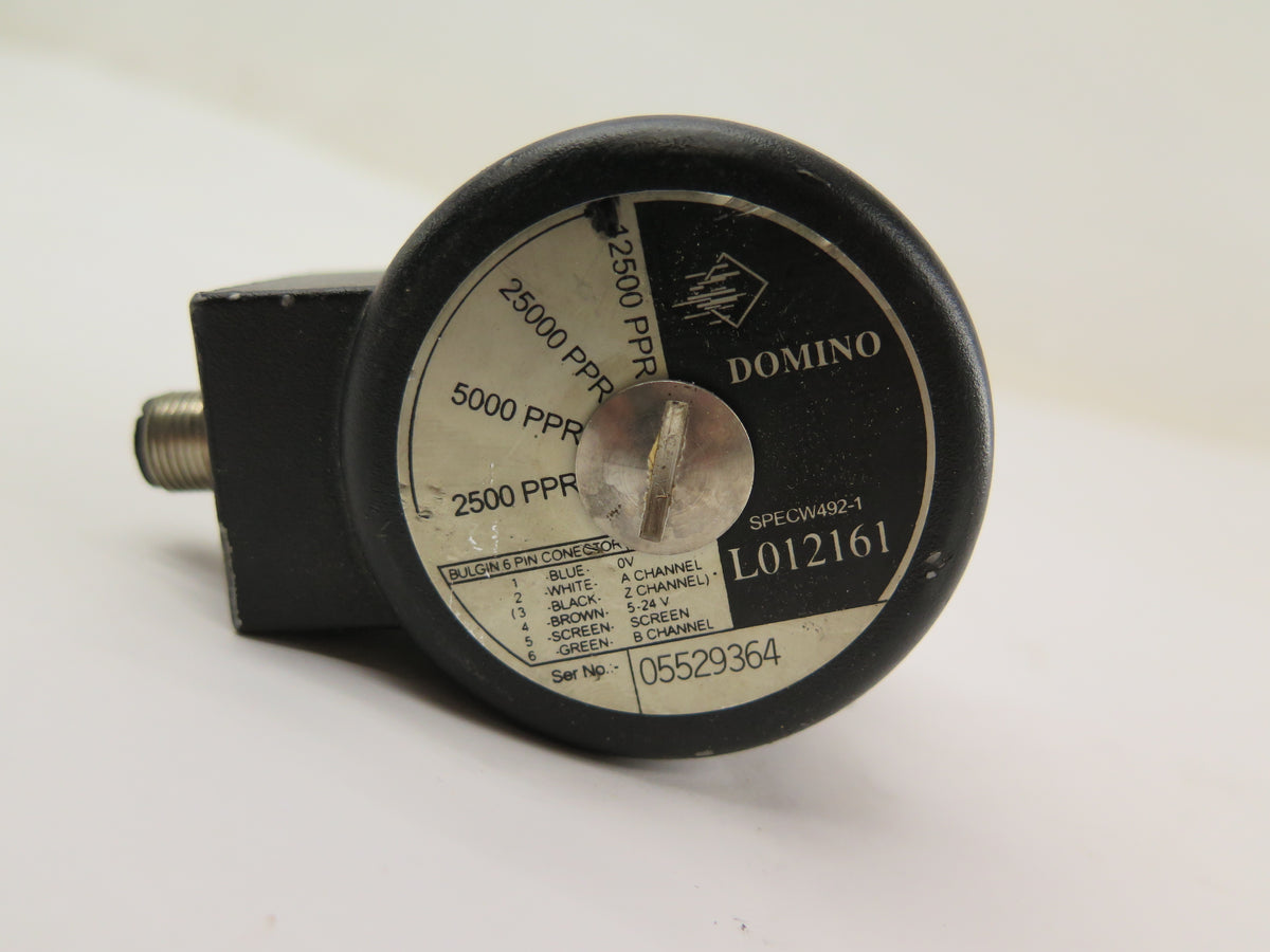 Domino L012161 ENCODER 2/24V  2500/5000/25000/12500PPR - Advance Operations