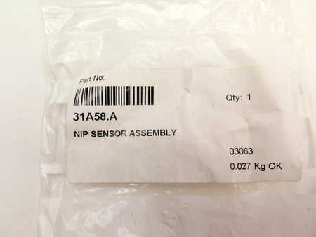 Sick Inductive Sensor 31A58.A - Advance Operations