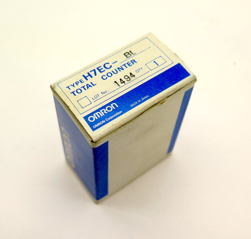 Omron H7EC-BL Total Counter NEW - Advance Operations