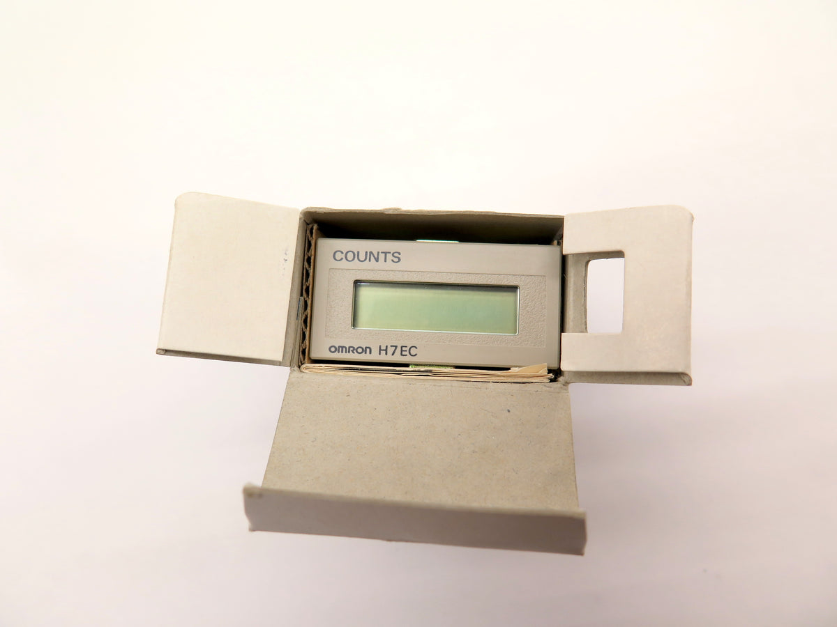 Omron H7EC-BL Total Counter NEW - Advance Operations