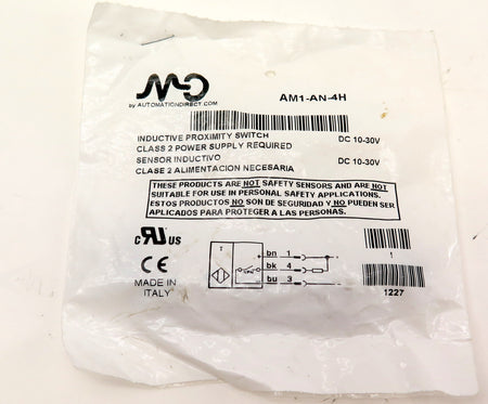 Automation Direct AM1-AN-4H Inductive Proximity Switch - Advance Operations