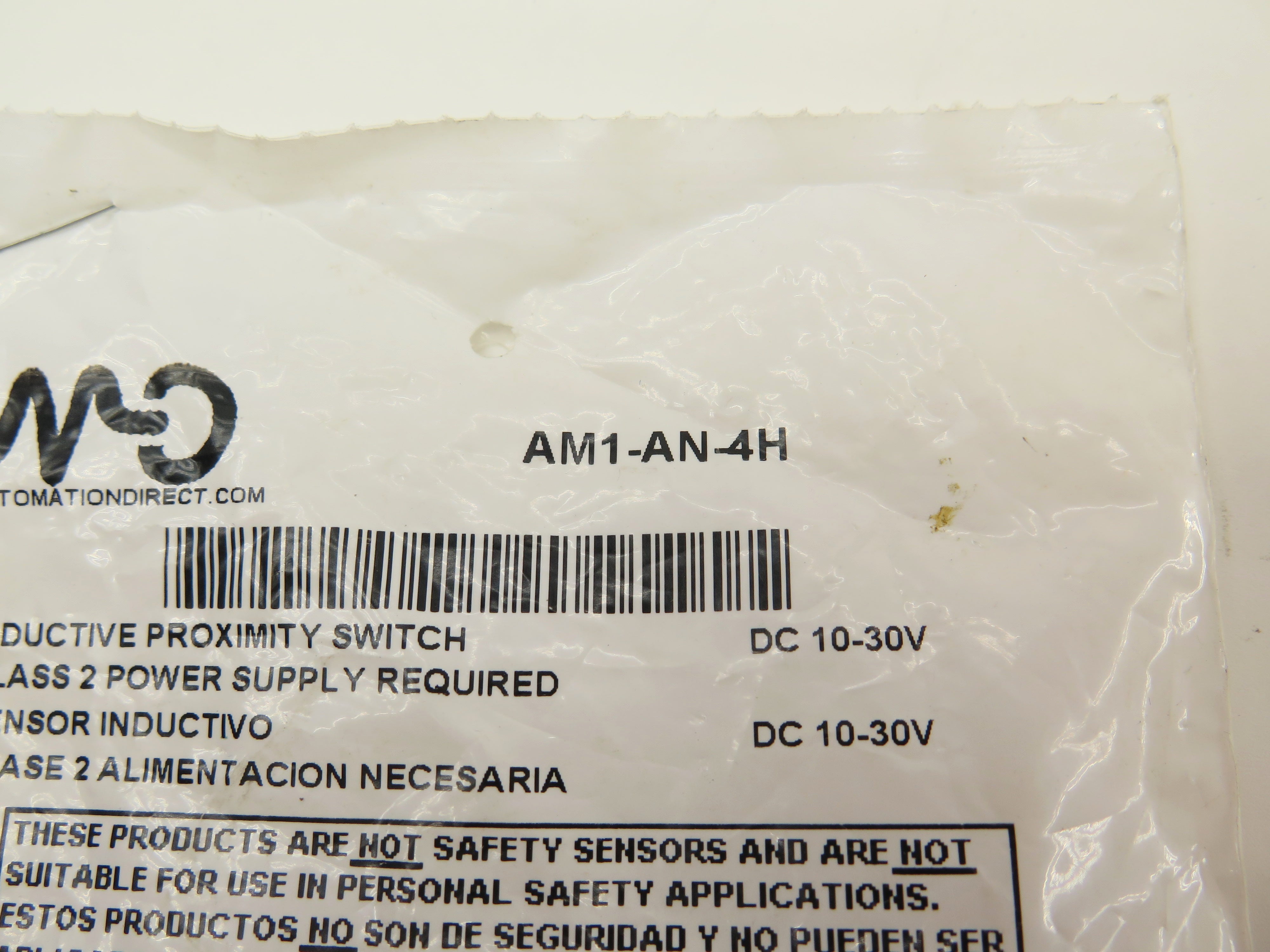 Automation Direct AM1-AN-4H Inductive Proximity Switch - Advance Operations