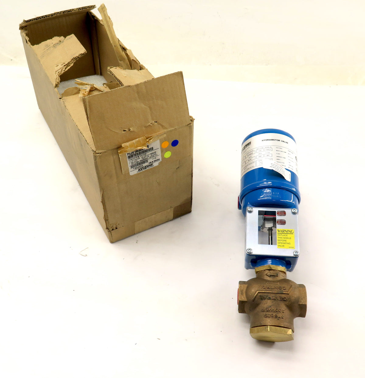 Asco HOV1A302T15 Hydramotor Actuator 1/2NPT 300Psi 120/60 - Advance Operations