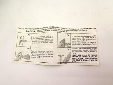 Trerice 52-2915 Temperature Gauge -20 to 120¡C - Advance Operations