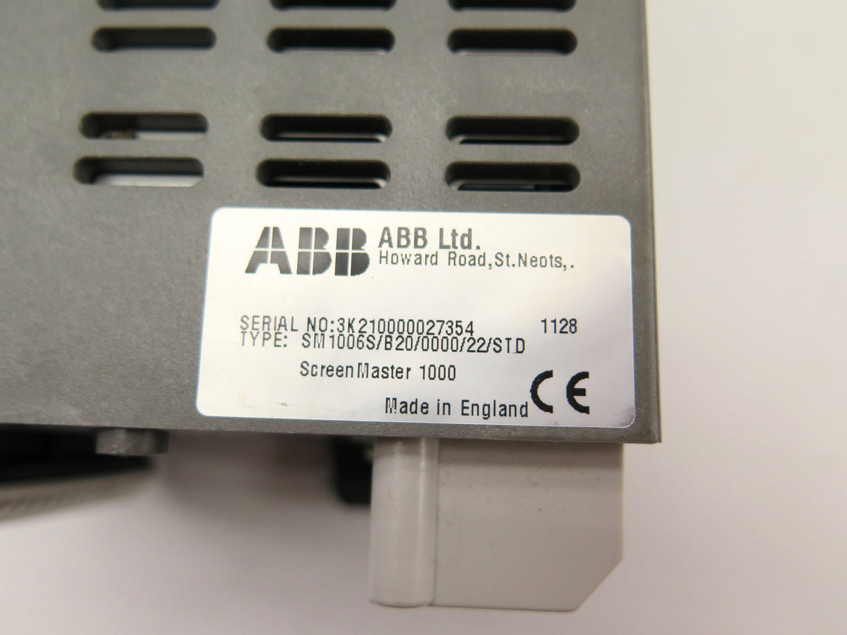 ABB SM1006S/B20/0000/22/STD Videographic Chart Recorder - Advance Operations