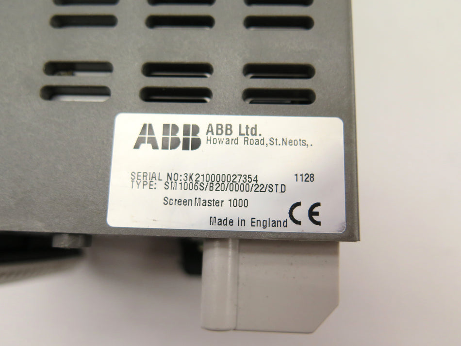 ABB SM1006S/B20/0000/22/STD Videographic Chart Recorder - Advance Operations