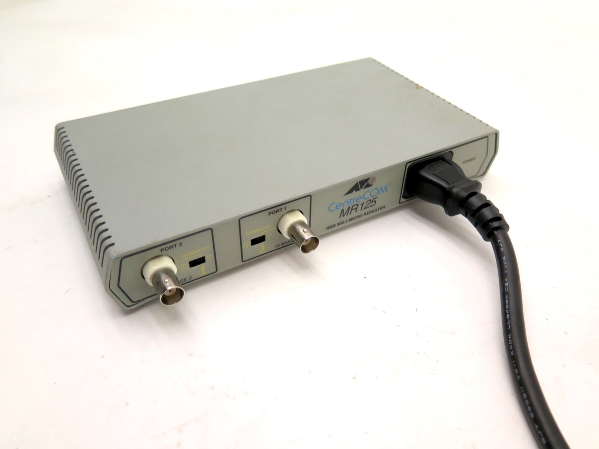 ALLIED TELESIS AT-MR125-10 IEEE 802.3 Micro Repeater - Advance Operations