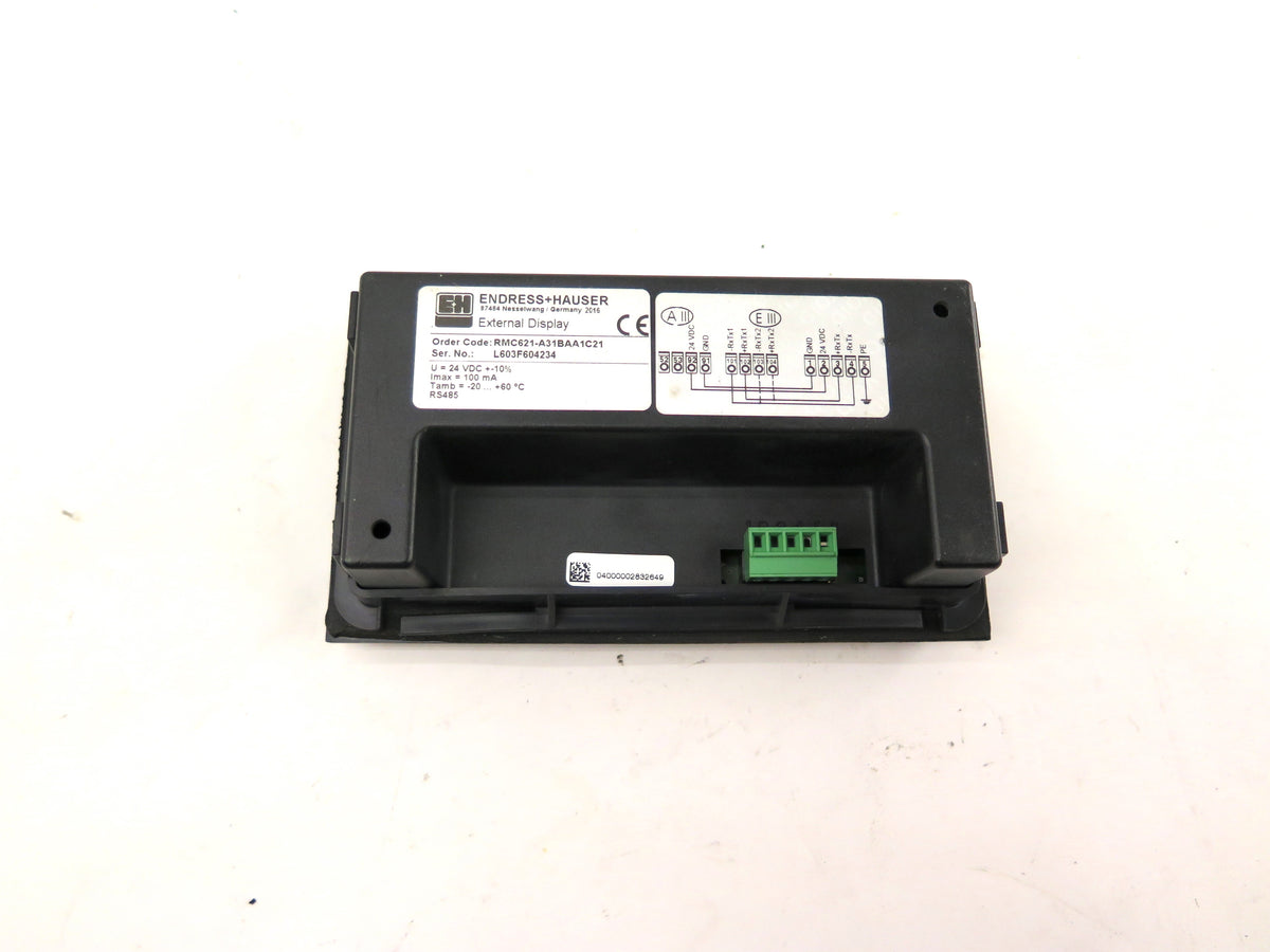 Endress + Hauser RMC621-A31BAA1C21 External Display - Advance Operations