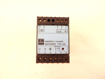 Endress + Hauser FTW 420-R0B0A Nivotester - Advance Operations
