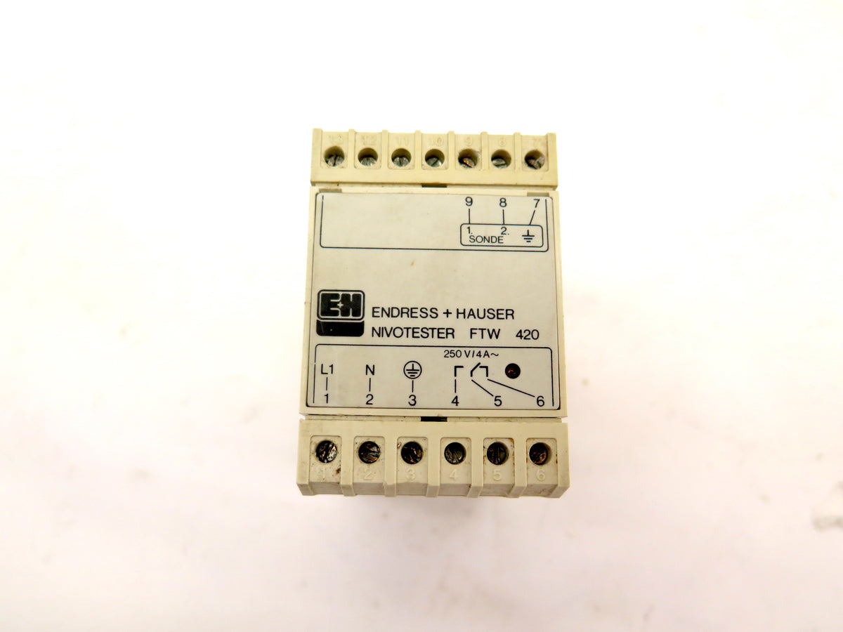 Endress + Hauser FTW 420 Nivoterter Limit Transmitter - Advance Operations