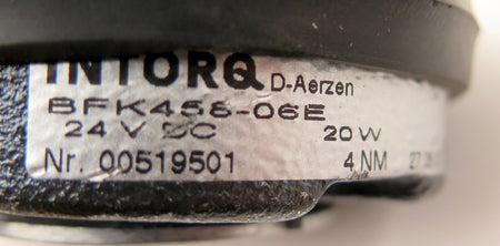 Intorq BFK466-06E Electromagnetic Spring Clutch / Brake 24VDC 20W 4NM - Advance Operations