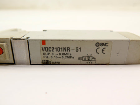 SMC VQC2101NR-51 Solenoid Valve Plug-In - Advance Operations