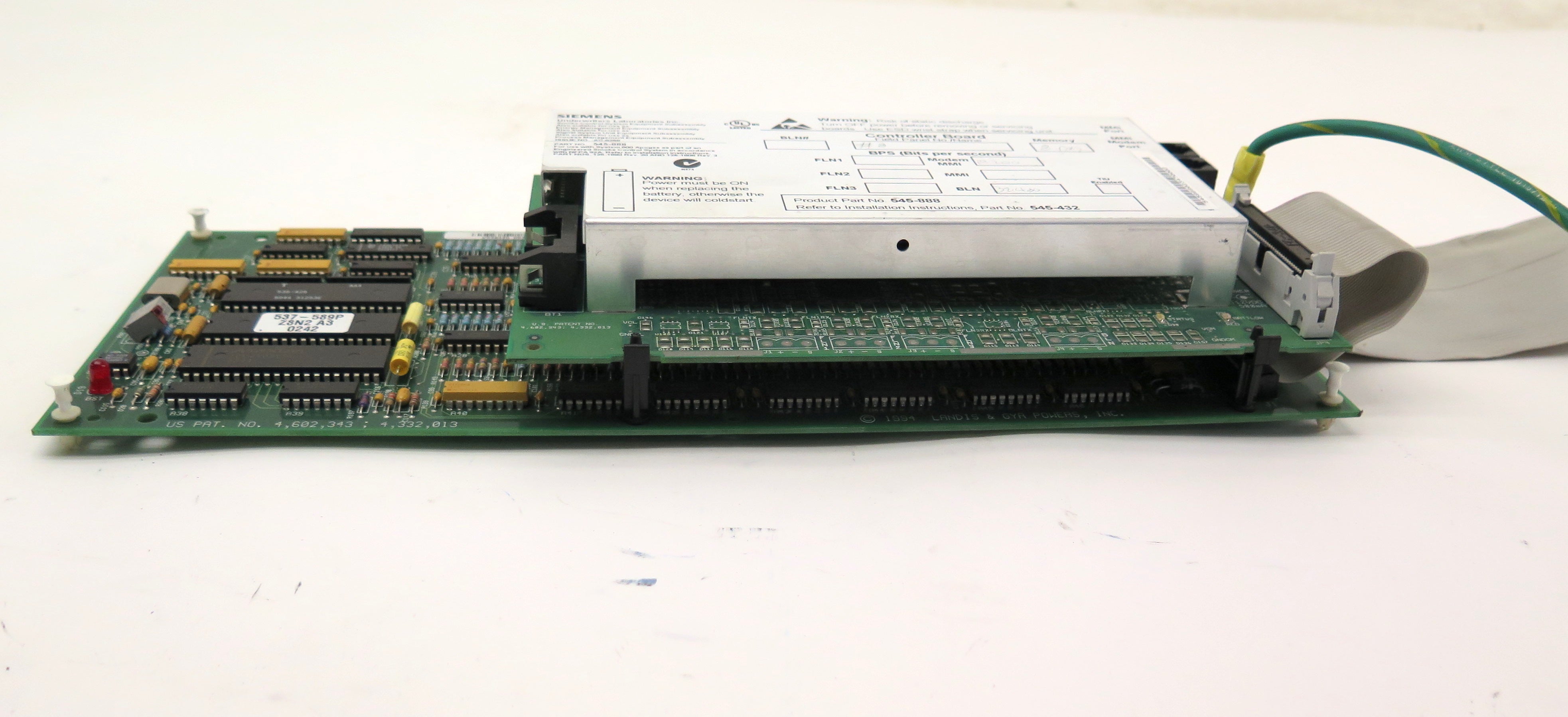 Siemens 545-888 SCU Controller Board 545-432 - Advance Operations