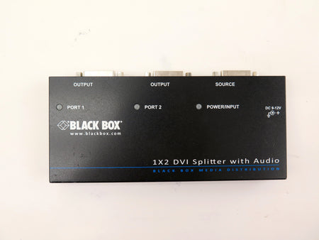 Black Box AVSP-DVI1X2 Audio / Video Slitter Extender - Advance Operations
