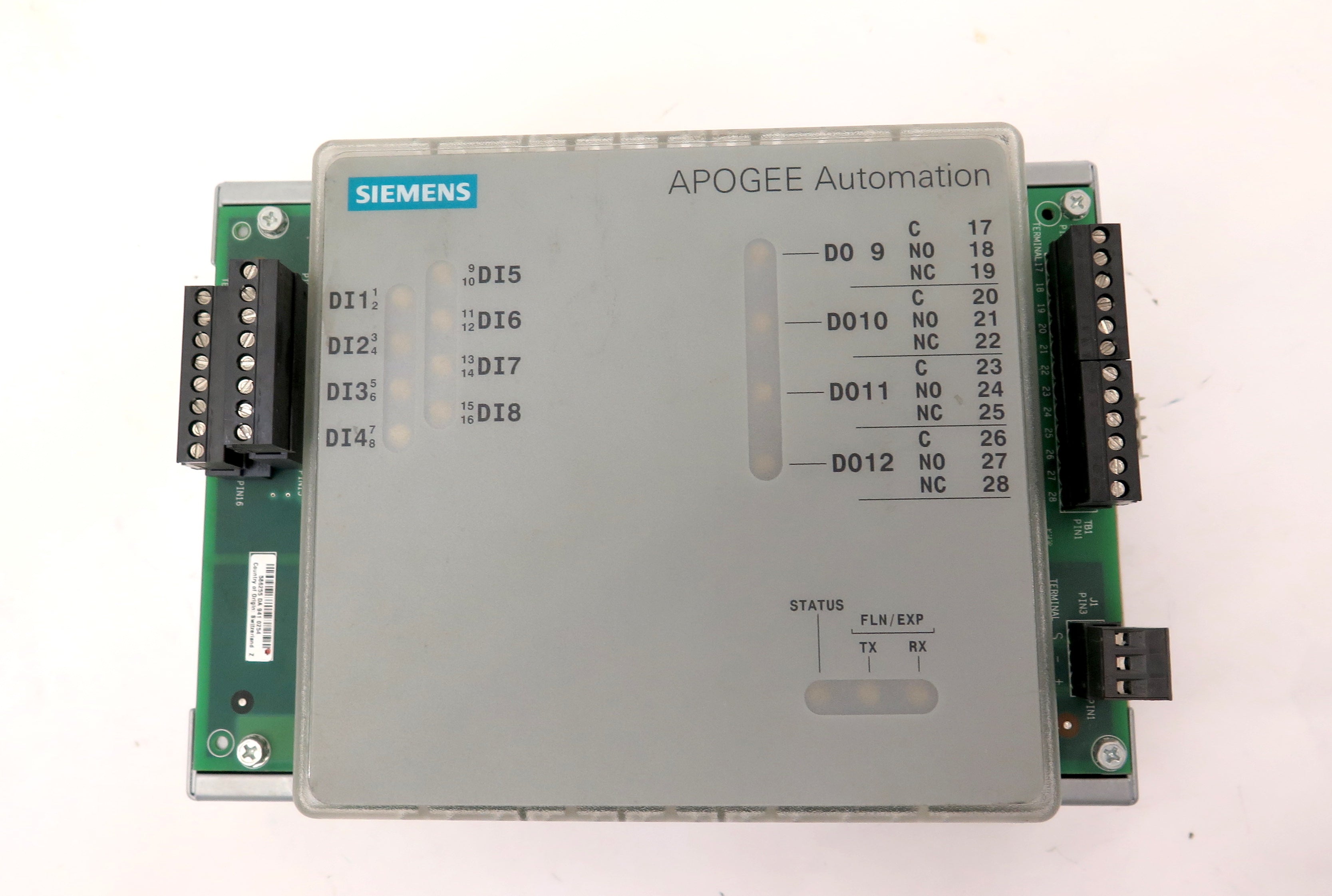 Siemens 549-210 Apogee 549-210 Digital Point eXpansion 8DI 4DO - Advance Operations