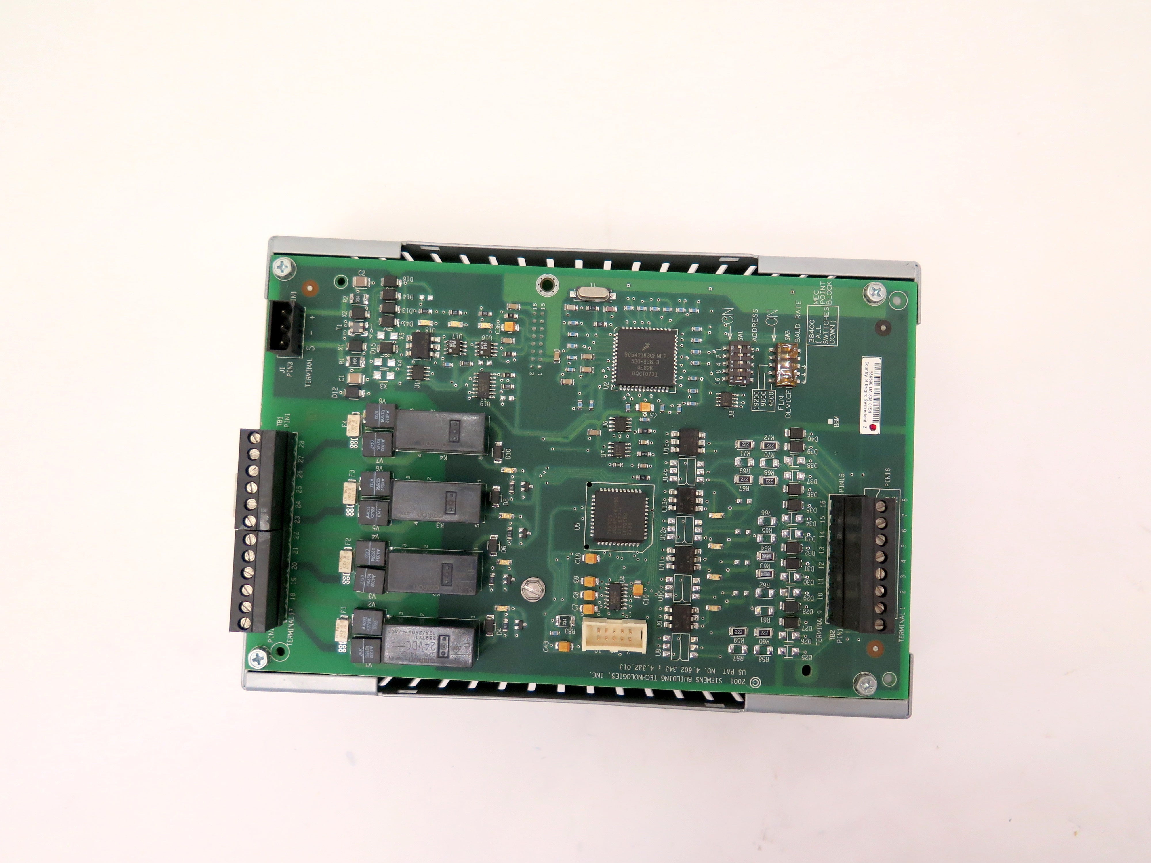 Siemens 549-212 Apogee Digital Point eXpansion HOA Ready 4DI - Advance Operations