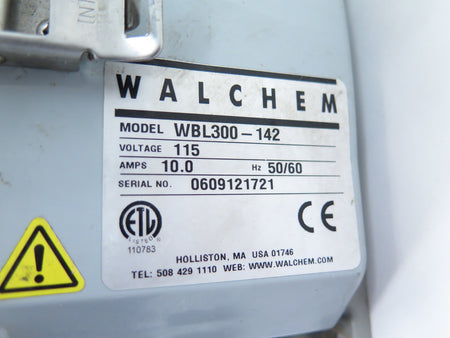 Walchem WBL300-142 Boiler Controller 115Vac 10A - Advance Operations