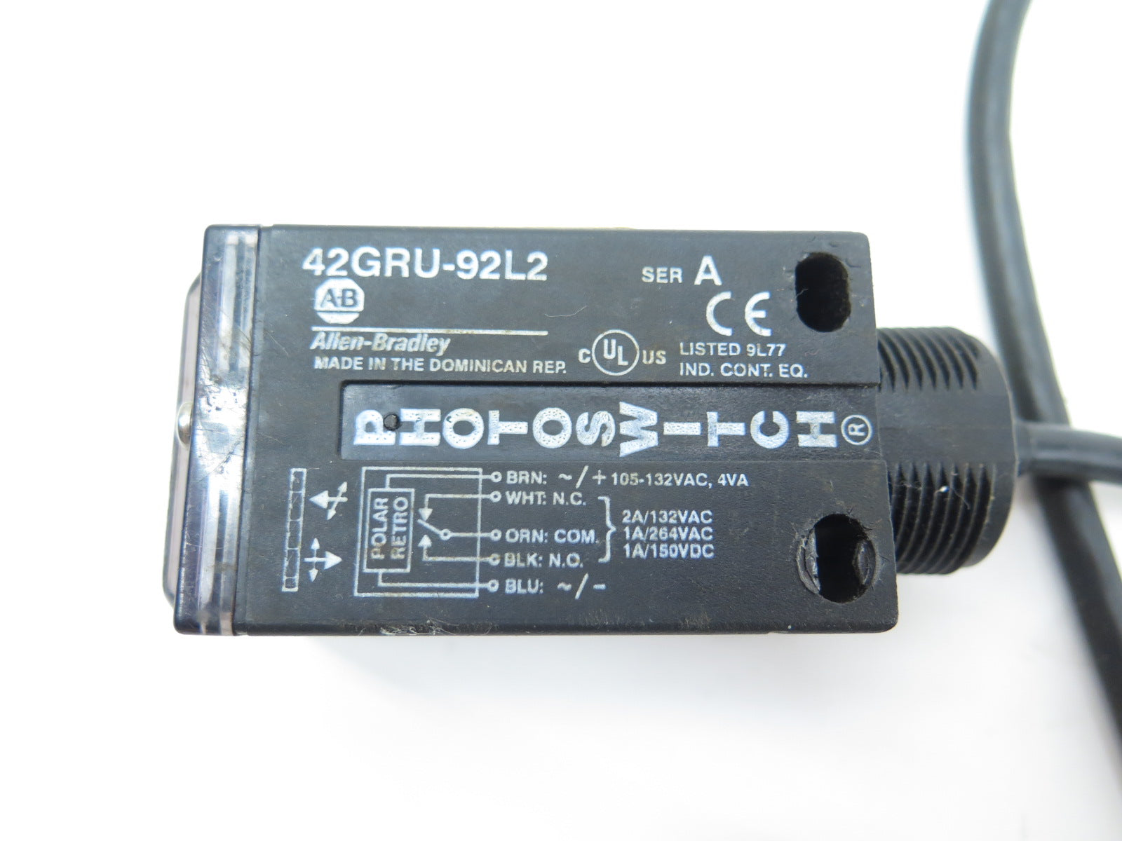 Allen-Bradley 42GRU-92L2 Photoswitch Switch - Advance Operations