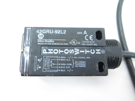 Allen-Bradley 42GRU-92L2 Photoswitch Switch - Advance Operations