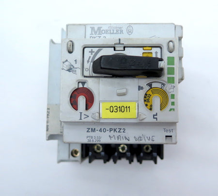 Klockner Moeller ZM-40-PKZ2 Manual Motor Starter - Advance Operations