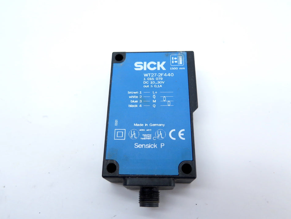 Sick WT27-2F440 Proximity Switch Sensor - Advance Operations
