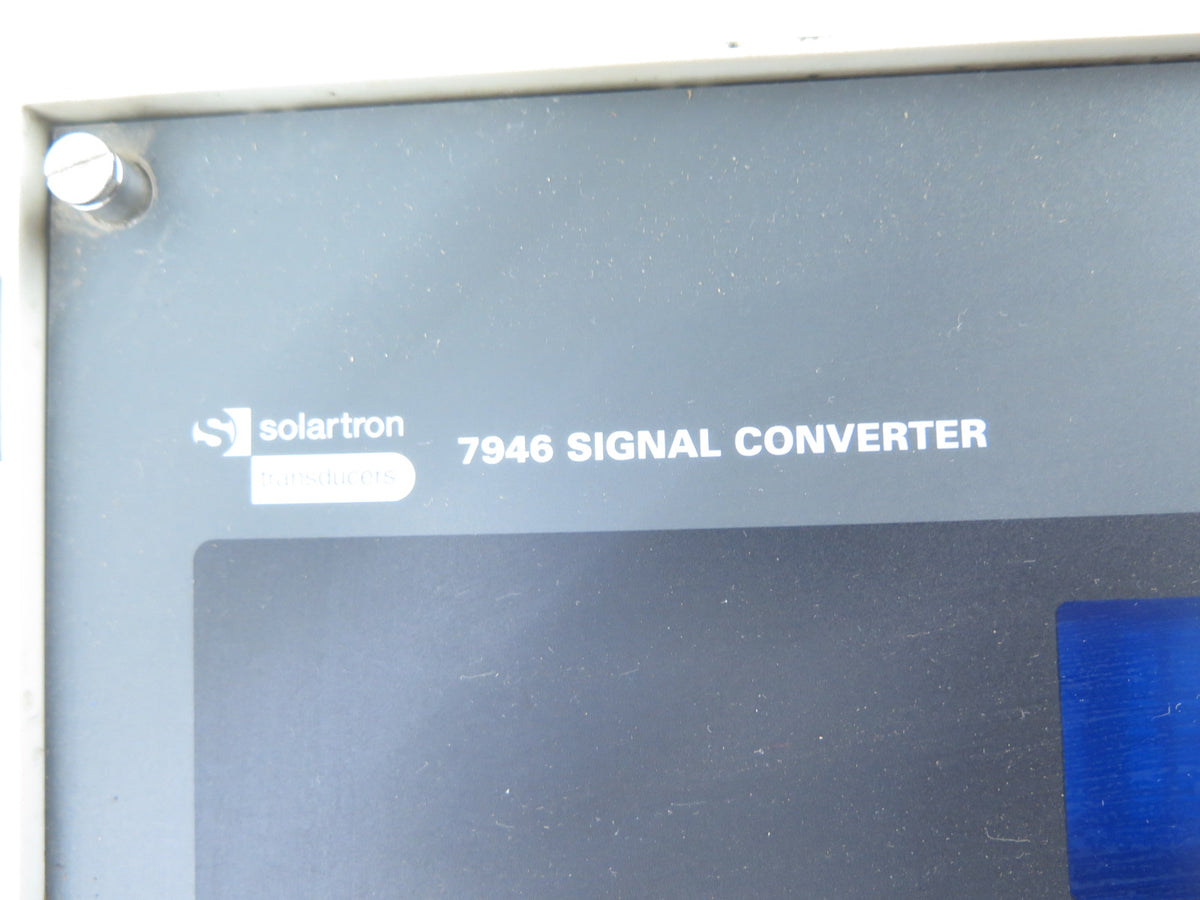 Shlumberger / Solartron 7946 Signal Converter - Advance Operations