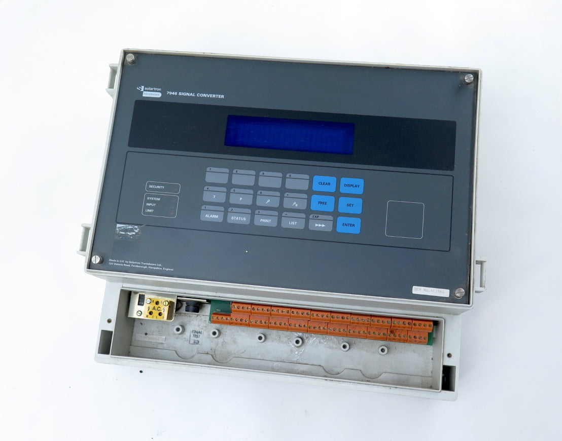 Shlumberger / Solartron 7946 Signal Converter - Advance Operations