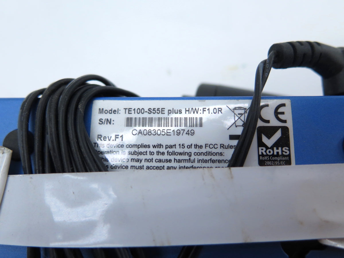 TrendNET TE100-S55Eplus Ethernet Switch - Advance Operations