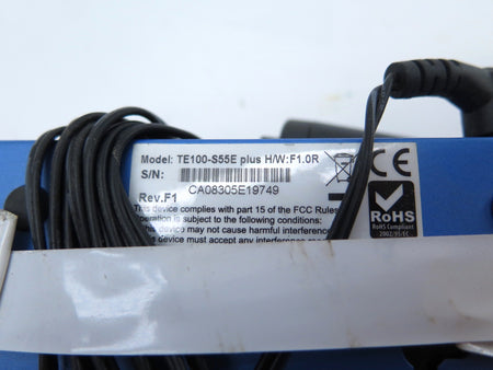 TrendNET TE100-S55Eplus Ethernet Switch - Advance Operations