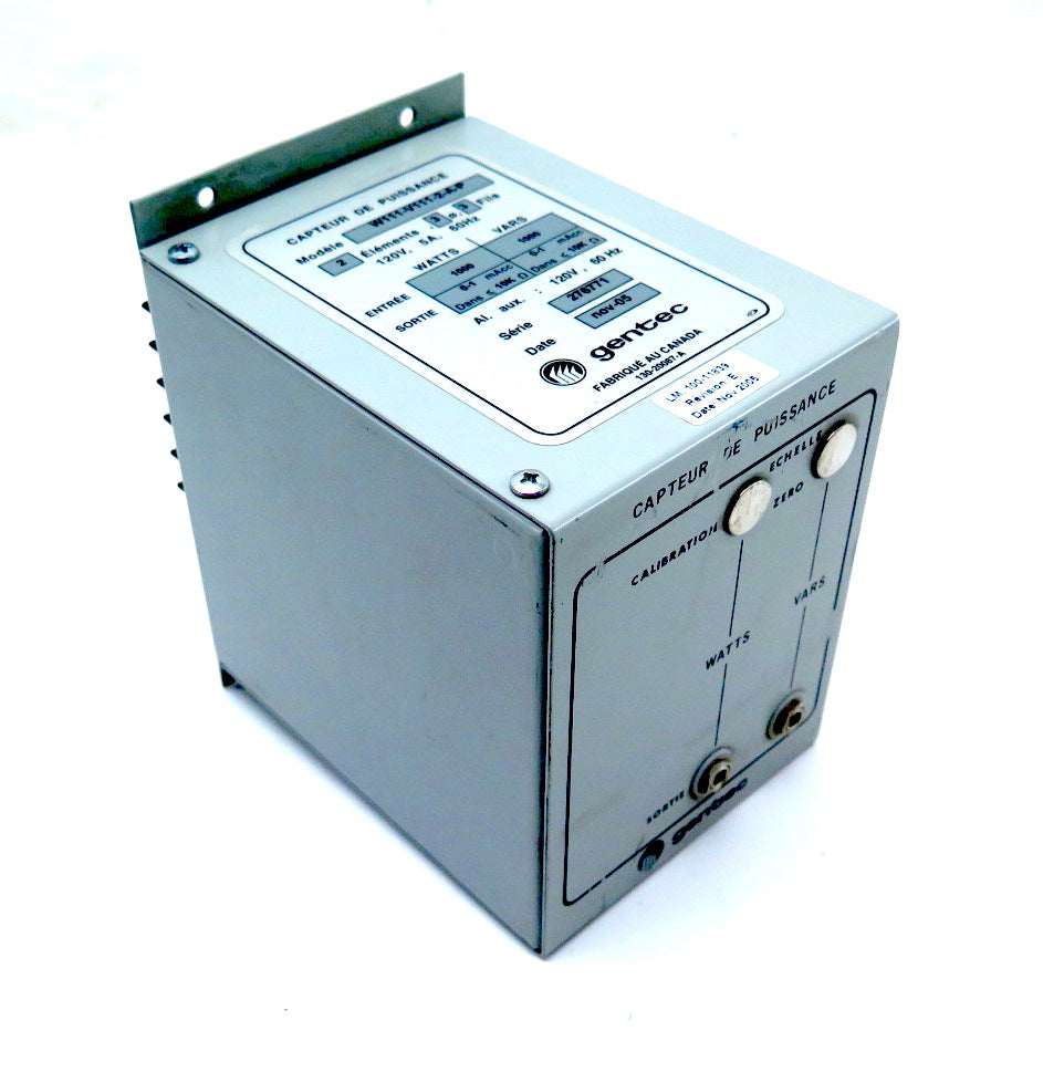 Gentec W111-V111-2-A-P Power Sensor - Advance Operations