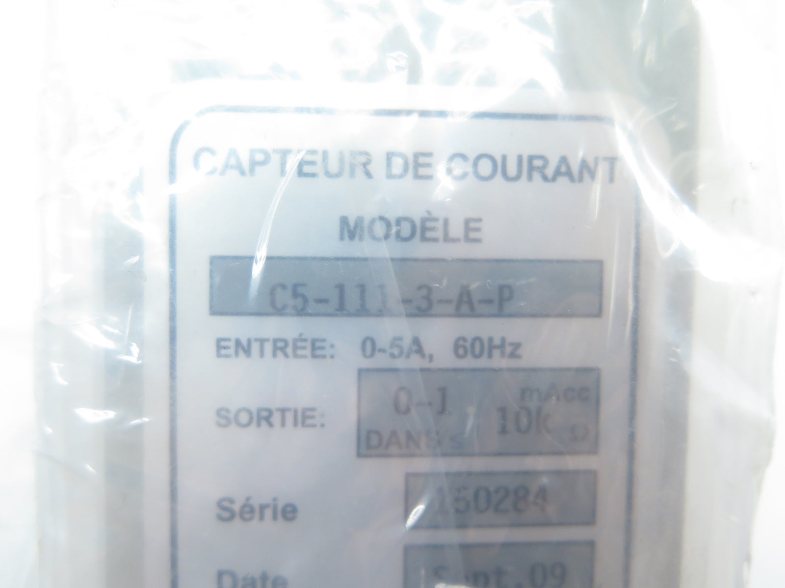 Gentec C5-111-3-A-P Current Sensor - Advance Operations
