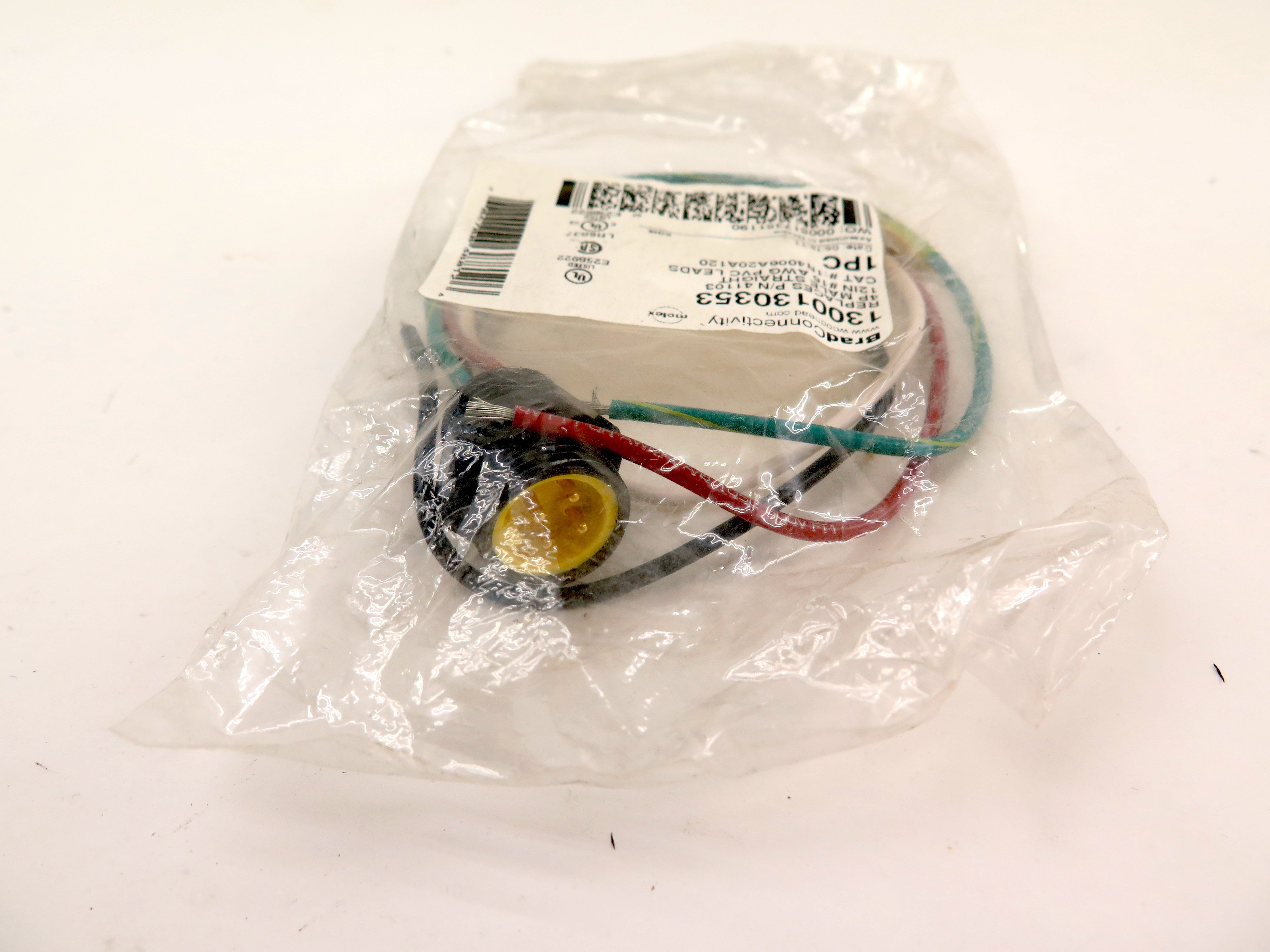 Brad Connectivity 1R4006A20A120 4P Male Straight Cordset - Advance Operations
