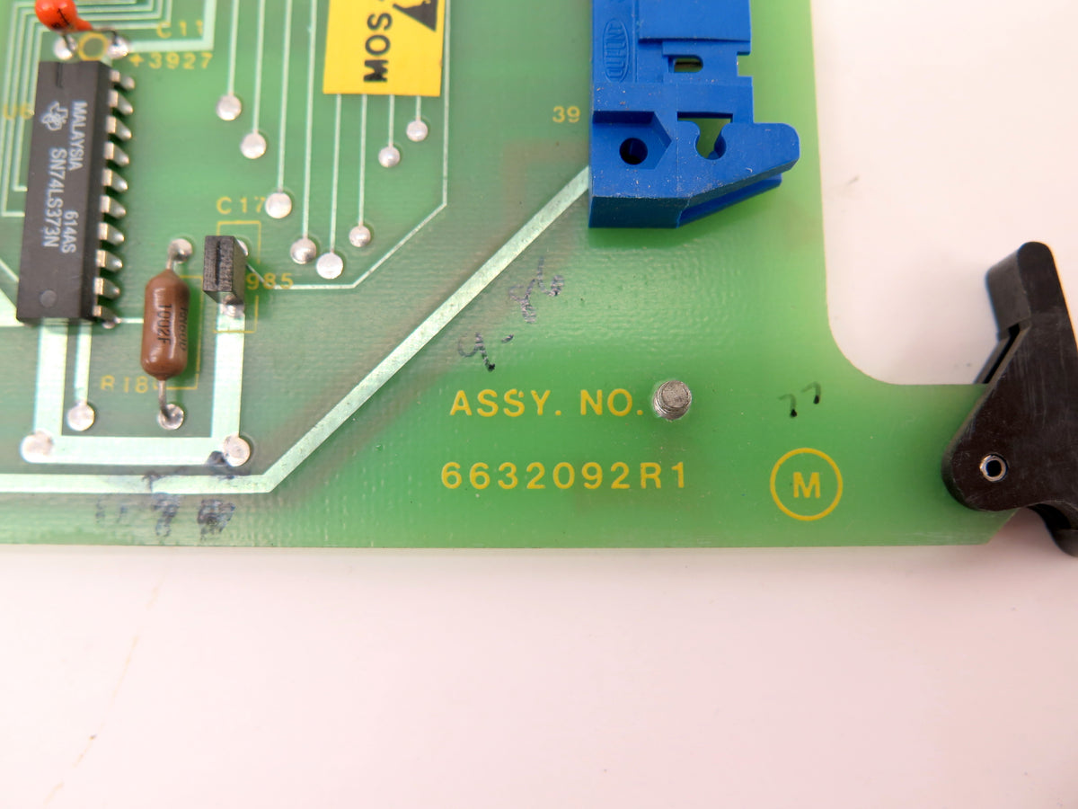 ABB / Bailey 6632092R1 Control Board Option Card - Advance Operations