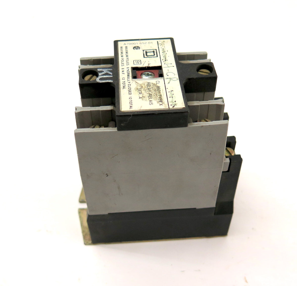 Square D / Schneider X060 Industrial Control Relay 20A 110/120V - Advance Operations