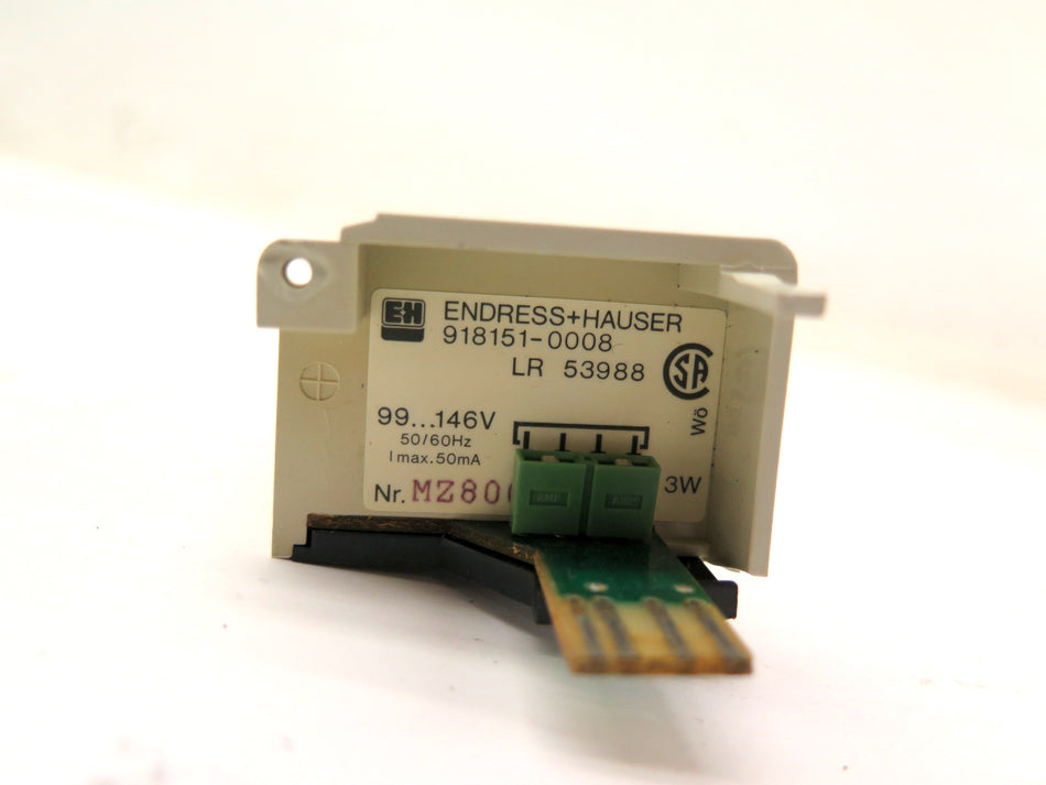 Endress + Hauser 918151-0008 99...146V Power Supply - Advance Operations