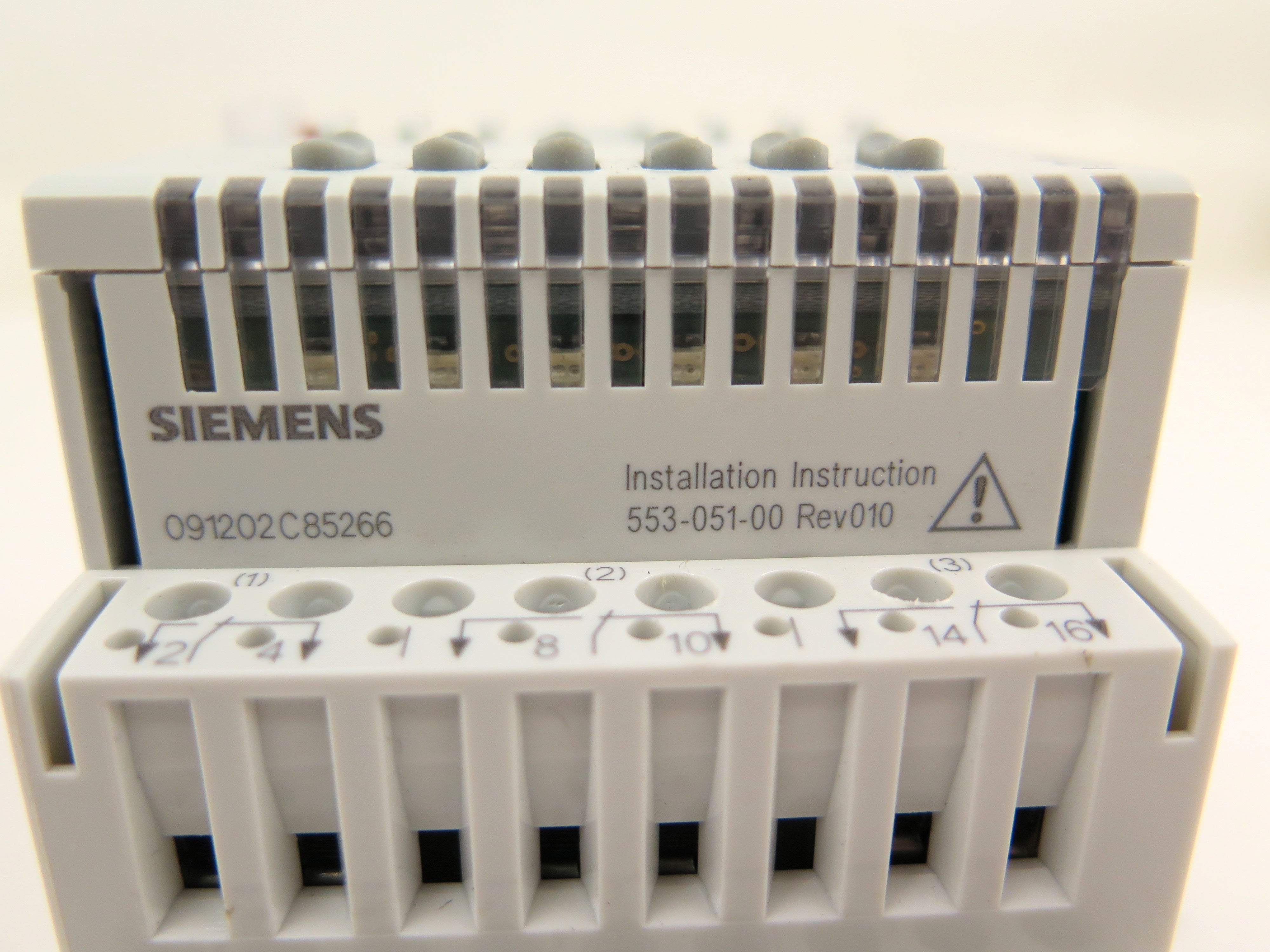 Siemens TXM1.6R-M I/O Relay Output Module - Advance Operations