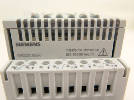 Siemens TXM1.6R-M I/O Relay Output Module - Advance Operations