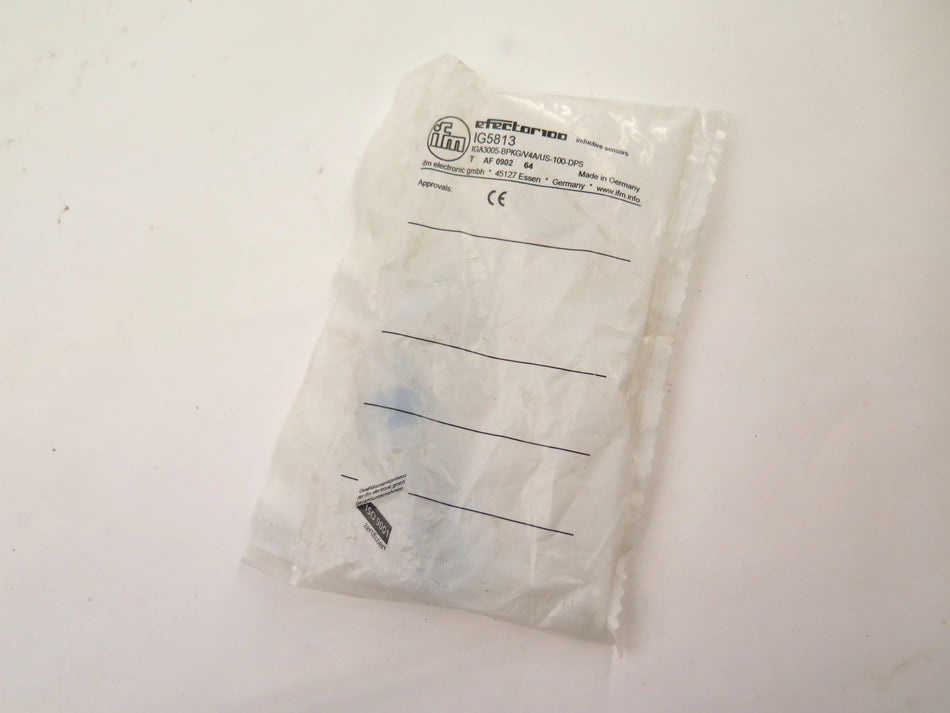 IFM IG5813 Photoelectric Sensor / Switch - Advance Operations