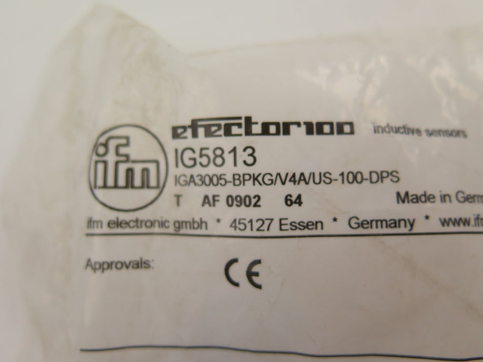 IFM IG5813 Photoelectric Sensor / Switch - Advance Operations
