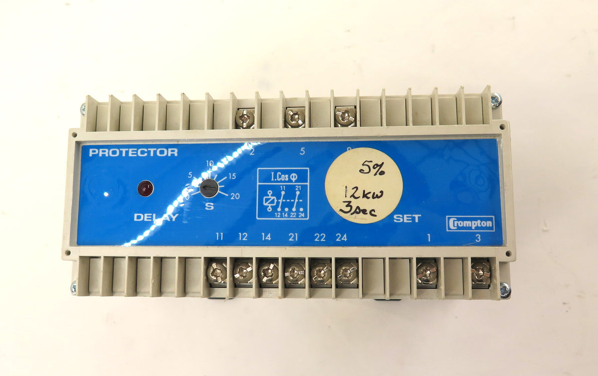 Crompton 252-PHUU Protector Relay 120V - Advance Operations