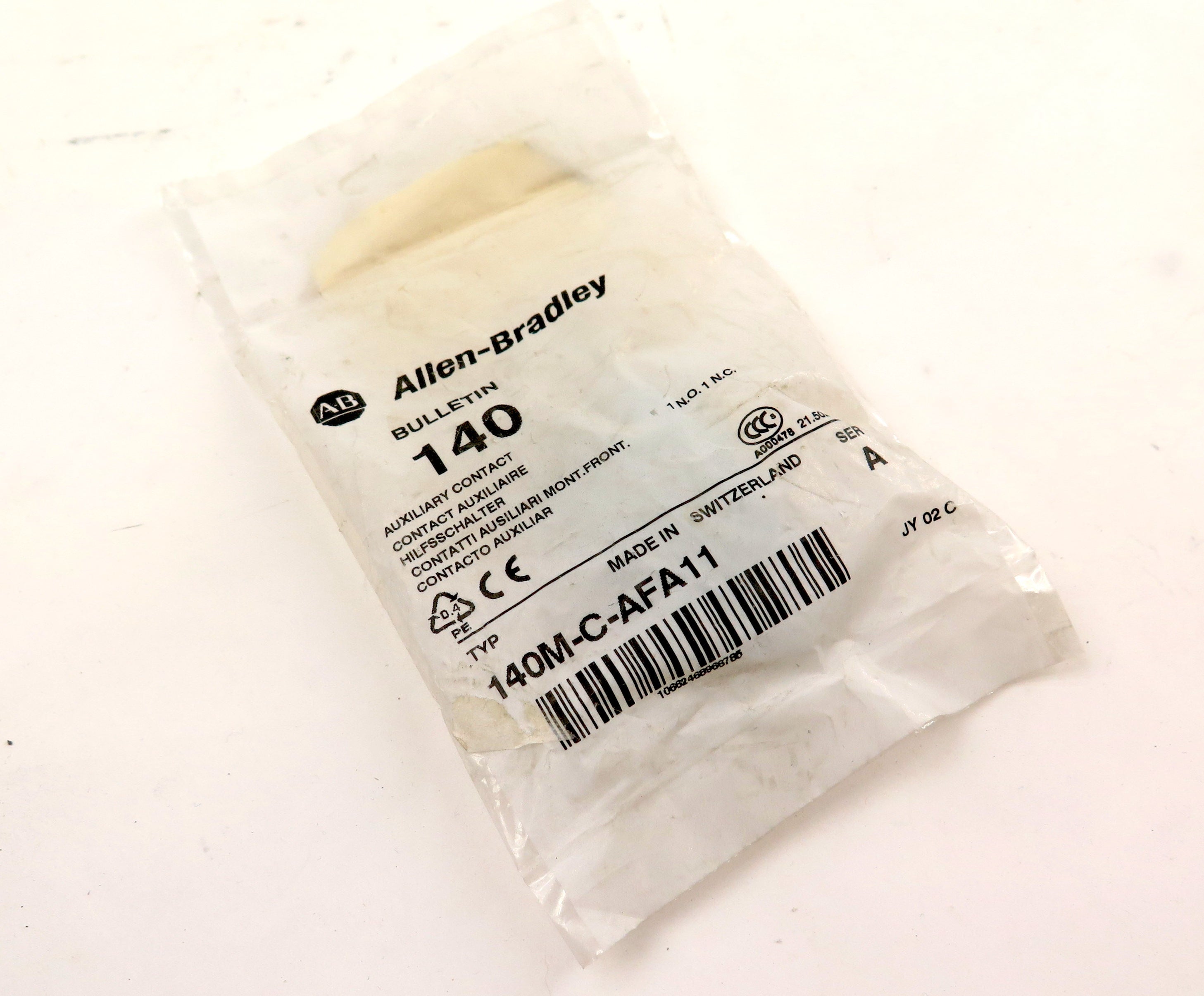 Allen-Bradley 140M-C-AFA11 Auxiliary Contact Block Series - Advance Operations