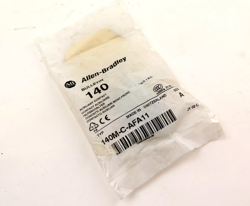 Allen-Bradley 140M-C-AFA11 Auxiliary Contact Block Series - Advance Operations