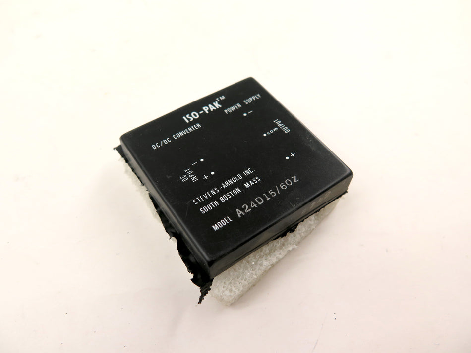 Stevens-Arnold ISO-PAK A24D15/60Z DC/DC Converter Power Supply - Advance Operations